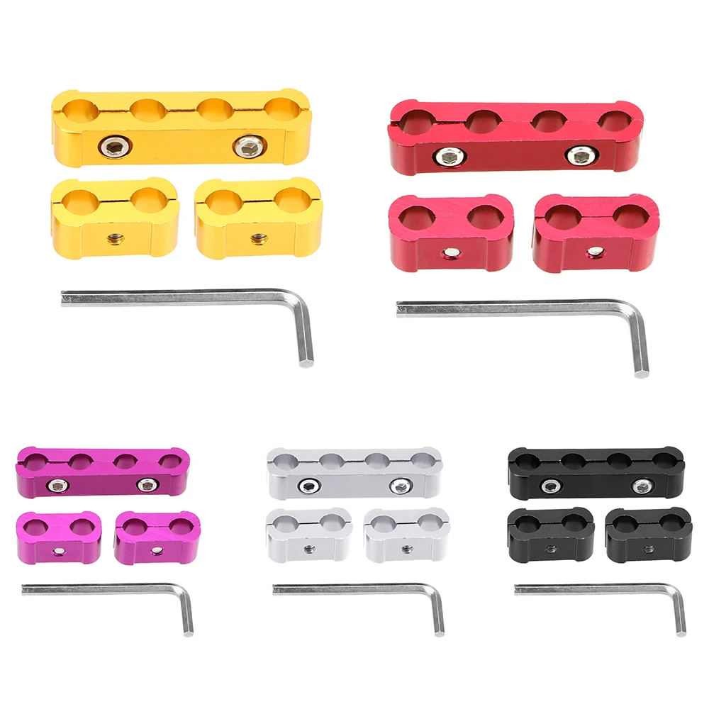 LEEPEE двигателя Свеча зажигания провода Сепаратор разделительный Зажим Комплект