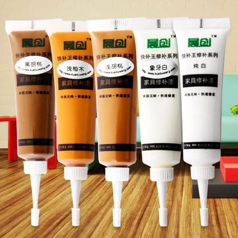 

Wood Filler Repair Kit Floor And Furniture Scratch Touch Up Restore For Floor, Table, Door, Cabinet Restore Wood Surface