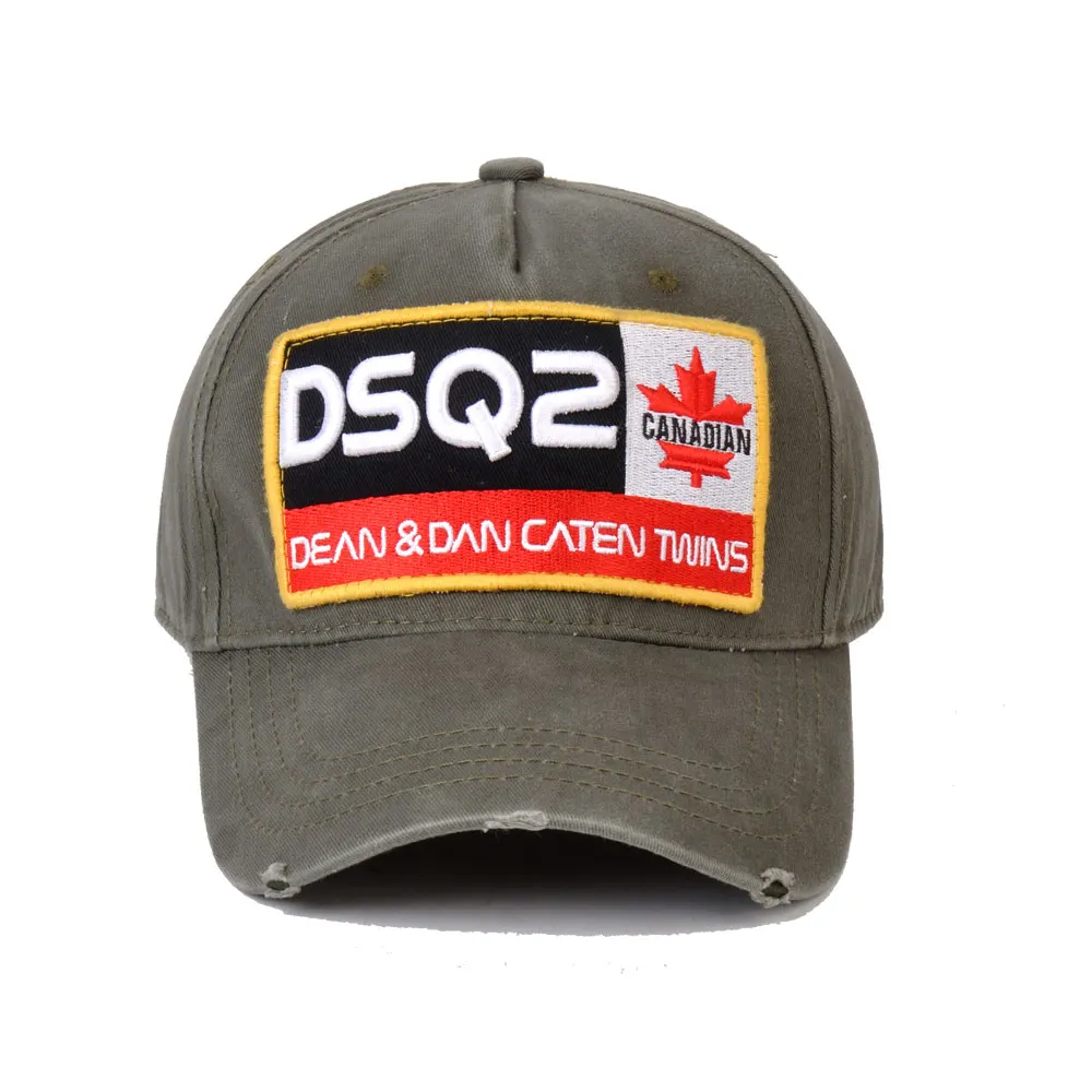 DSQICOND2 брендовая DSQ2 Кепка с буквами головные уборы вышивкой папа бейсболка в стиле