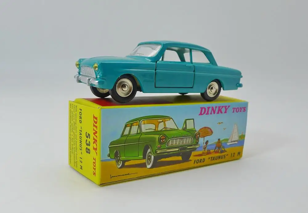 Atlas Dinky Toys 538 FORD TAUNUS 12 м 1:43 литой модельный автомобиль