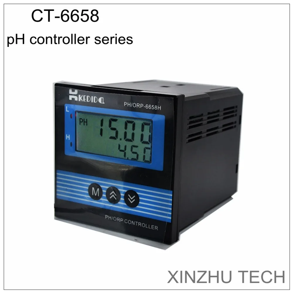 Промышленный PH-метр CT-6658-Type контроллер PH/ОВП детектор PH ОВП анализатор