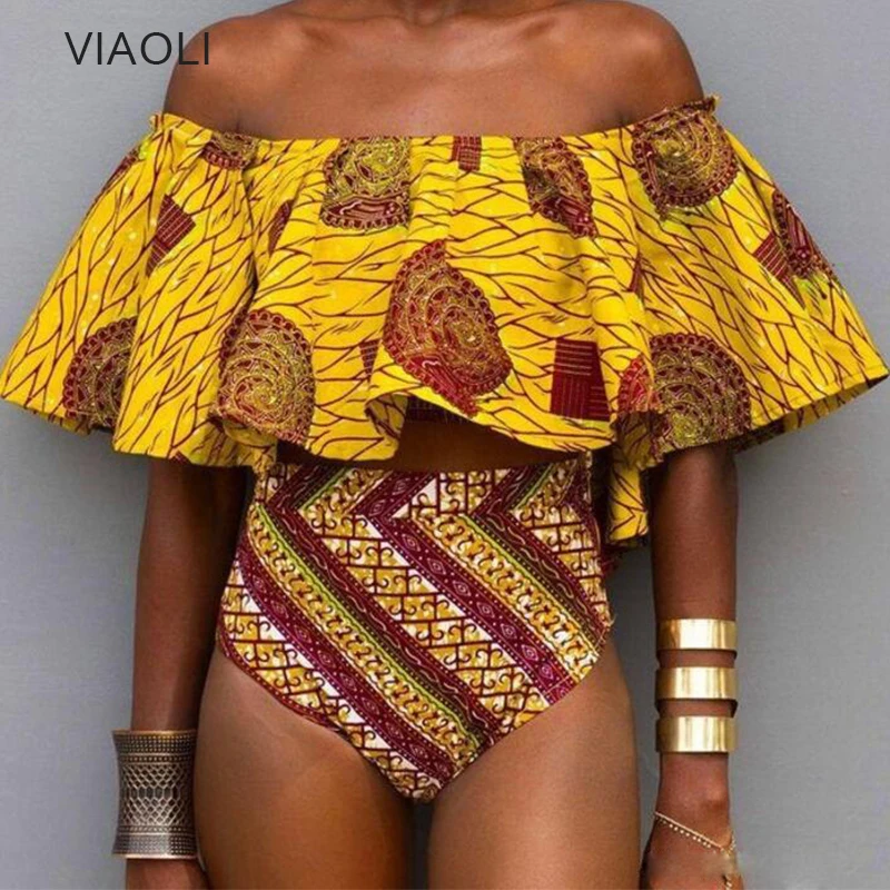 Пикантная одежда для плавания VIAOLI 2018 женский купальник с высокой талией женские