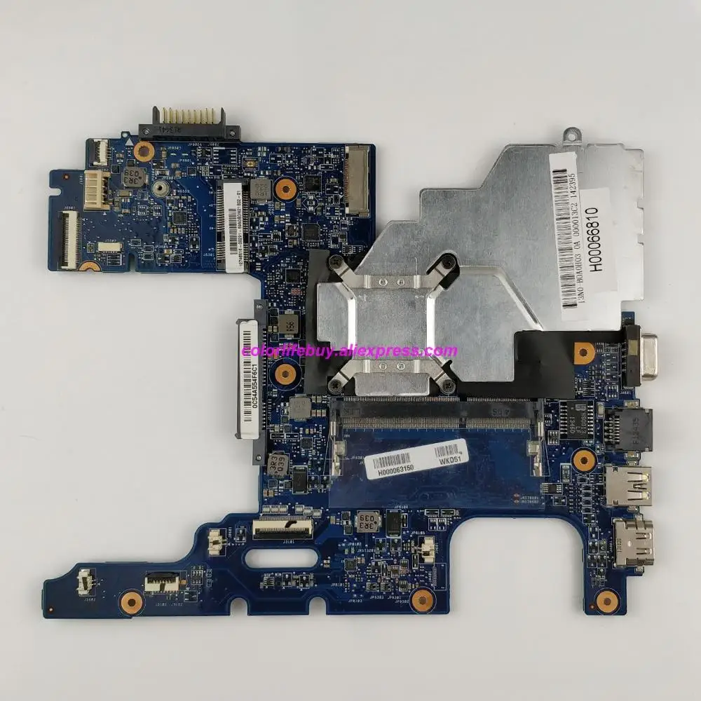 Genuine H000063150 w N2810 CPU MA10 Mainboard Laptop Motherboard for Toshiba Satellite NB15 NB15T Notebook PC