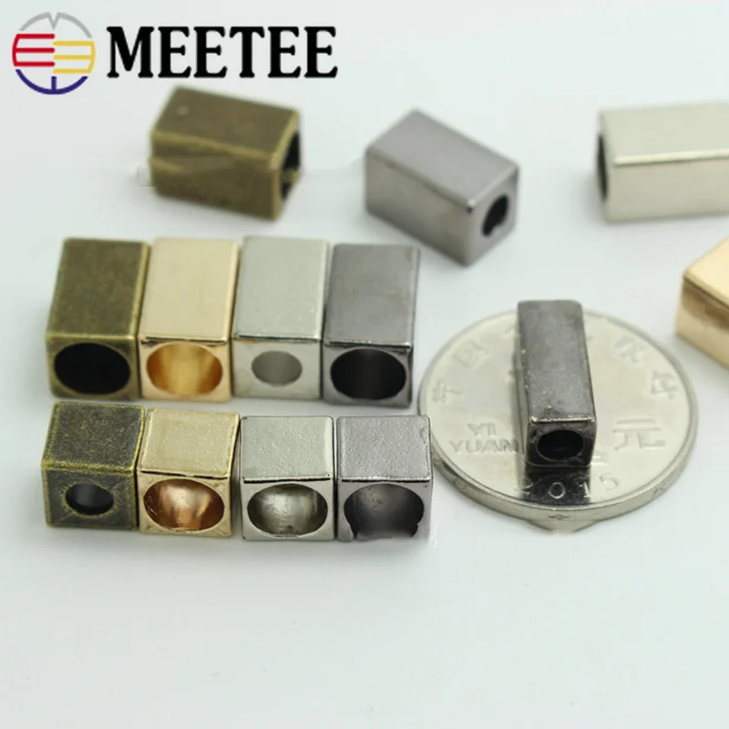 Meetee 30 шт. 8 мм/13 мм металлическая пряжка для строп Регулируемая ручная DIY свитер