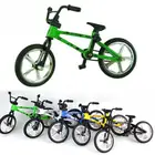 Многоцветные опционные игрушки, функциональный детский велосипед BMX из сплава на палец, миниатюрный велосипед на палец, игрушка для велосипеда bmx
