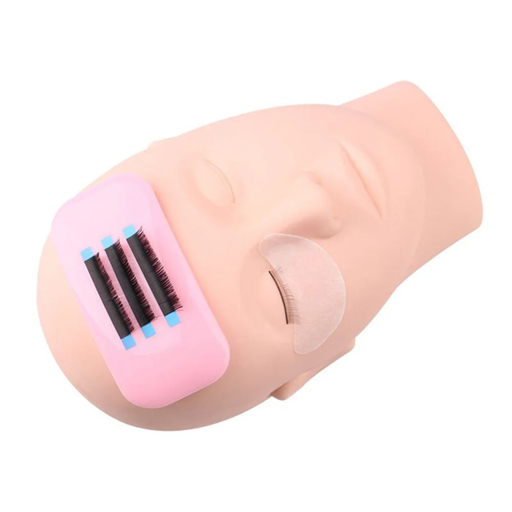 

3pcs Eyelash Extension Pads Graft Eyelash Silicone Pads Eyelash Grafting Tool Thickened Forehead Pads
