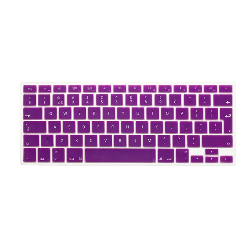 Ультратонкий чехол для клавиатуры MacBook Air Pro Retina 13 15 17 дюймов A1466 A1502 A1398 A1286