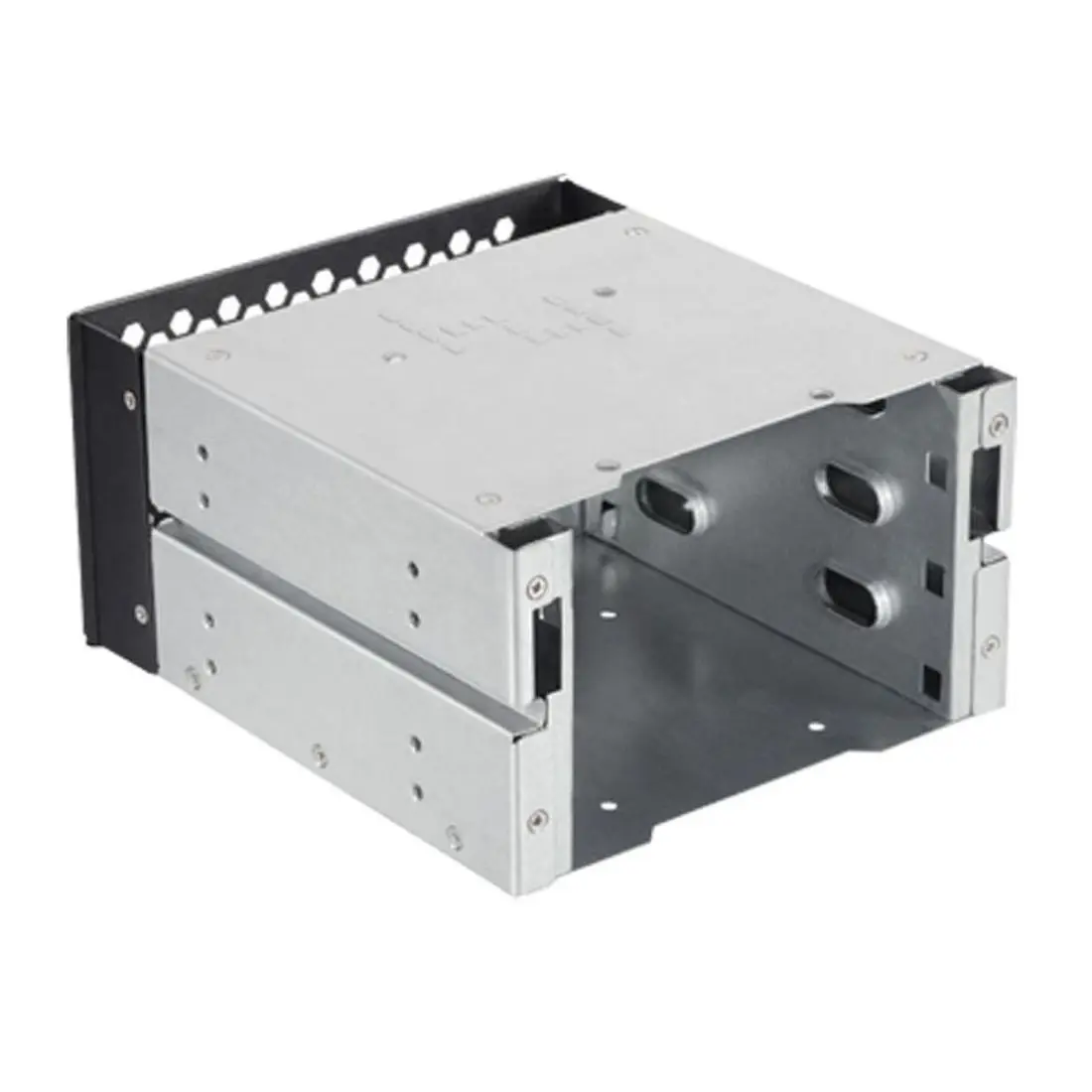 XT-XINTE 3-Bay Large Capacity HDD Hard Drive Cage Rack SAS SATA Hard Drive Disk Tray Caddy w SATA Cable for Computer Accessories