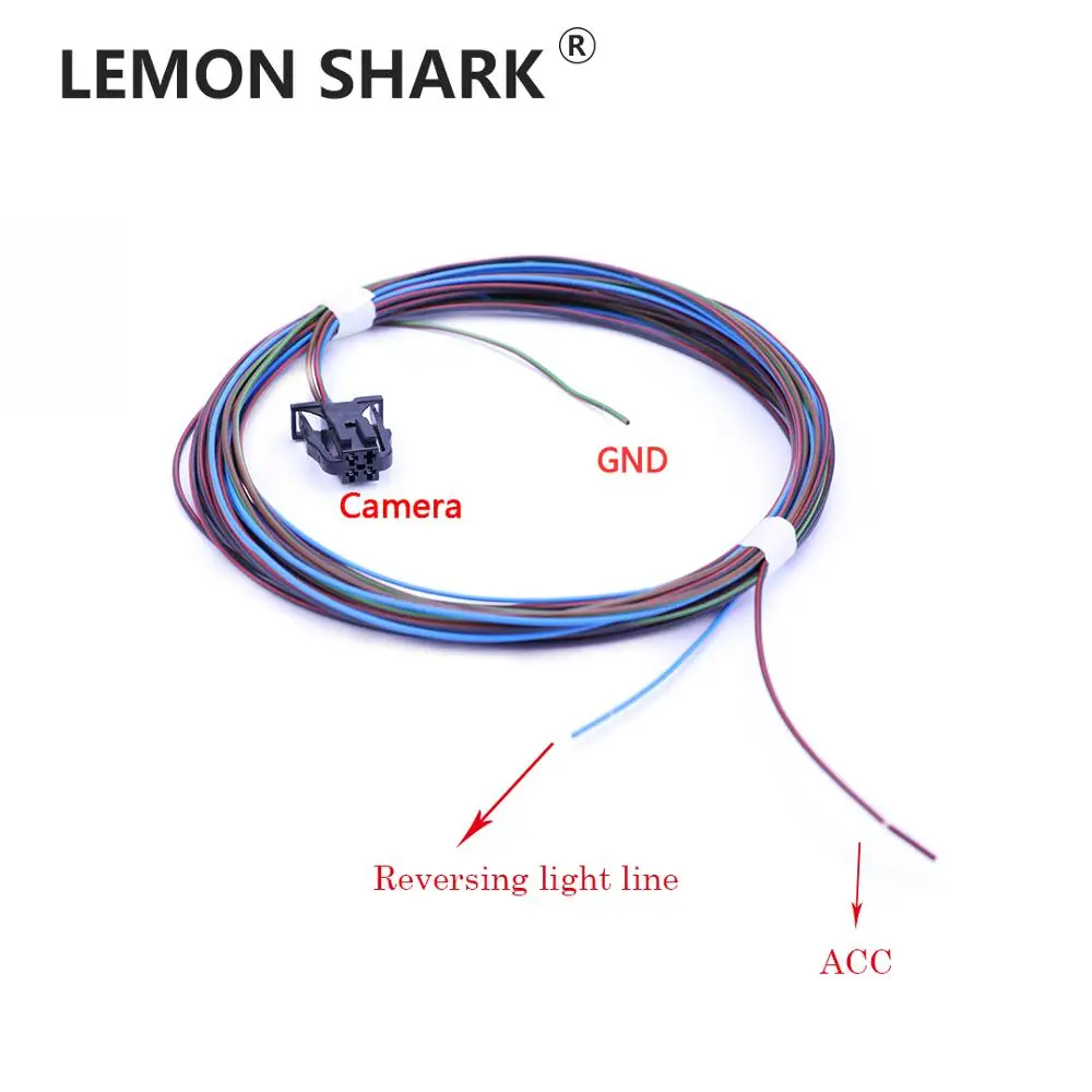 LEMON SHARK RGB ручной ремень с пряжкой для камеры кабель заднего вида провод RCD510 RNS315