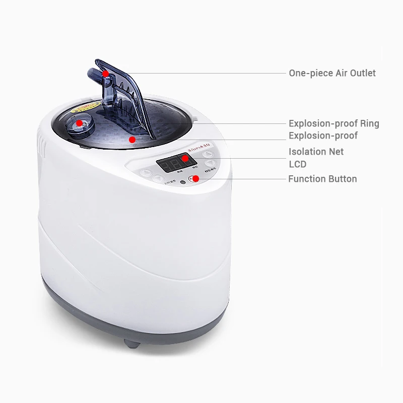 Портативная Паровая Сауна для спа генератор фумигации душевая комната