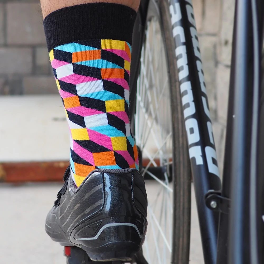Новинка 2020 цветные велосипедные носки racглушитель мужские и женские для