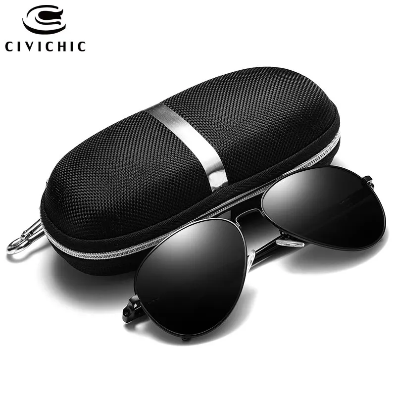 Шикарные поляризованные солнцезащитные очки для мужчин Классические Lunettes Homme Frog