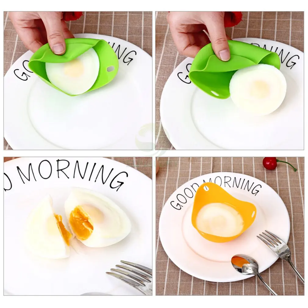 Silicone Egg Poacher Cookware Mould Handy Pods Tool Kitchen Cup Cook Poached Baking Cooker | Бытовая техника