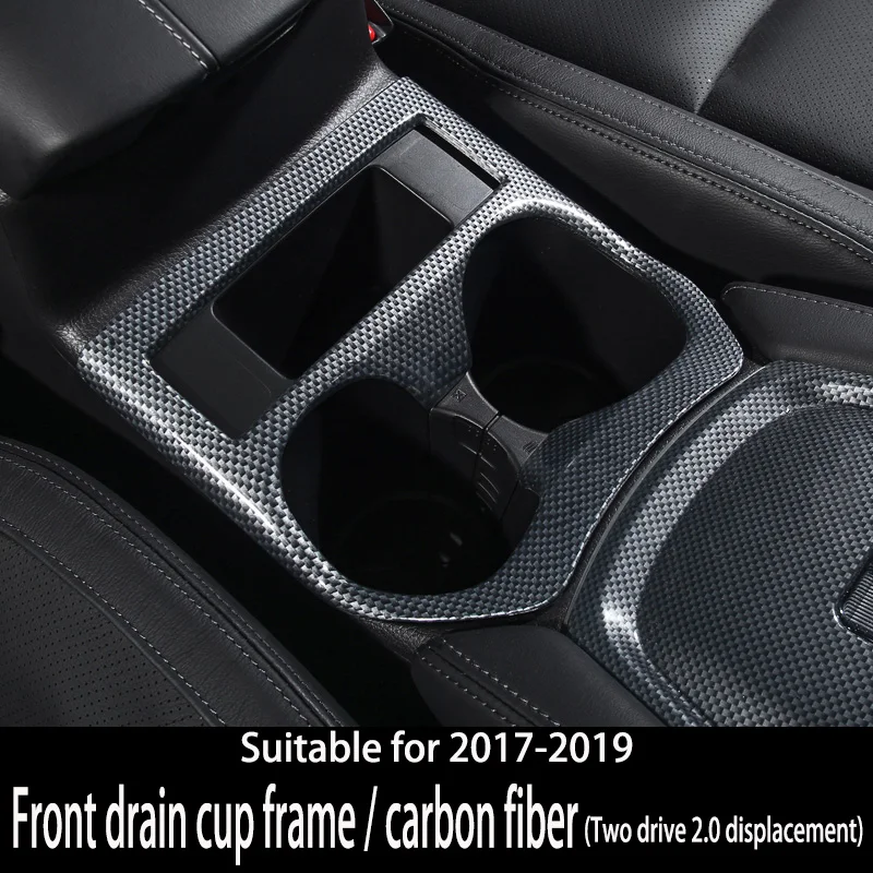 1pcs Для Nissan X trail T32 X-trail- чашка для воды декоративная наклейка на рамку чашки рамка украшение автомобиля аксессуары - Цвет: 1pcs