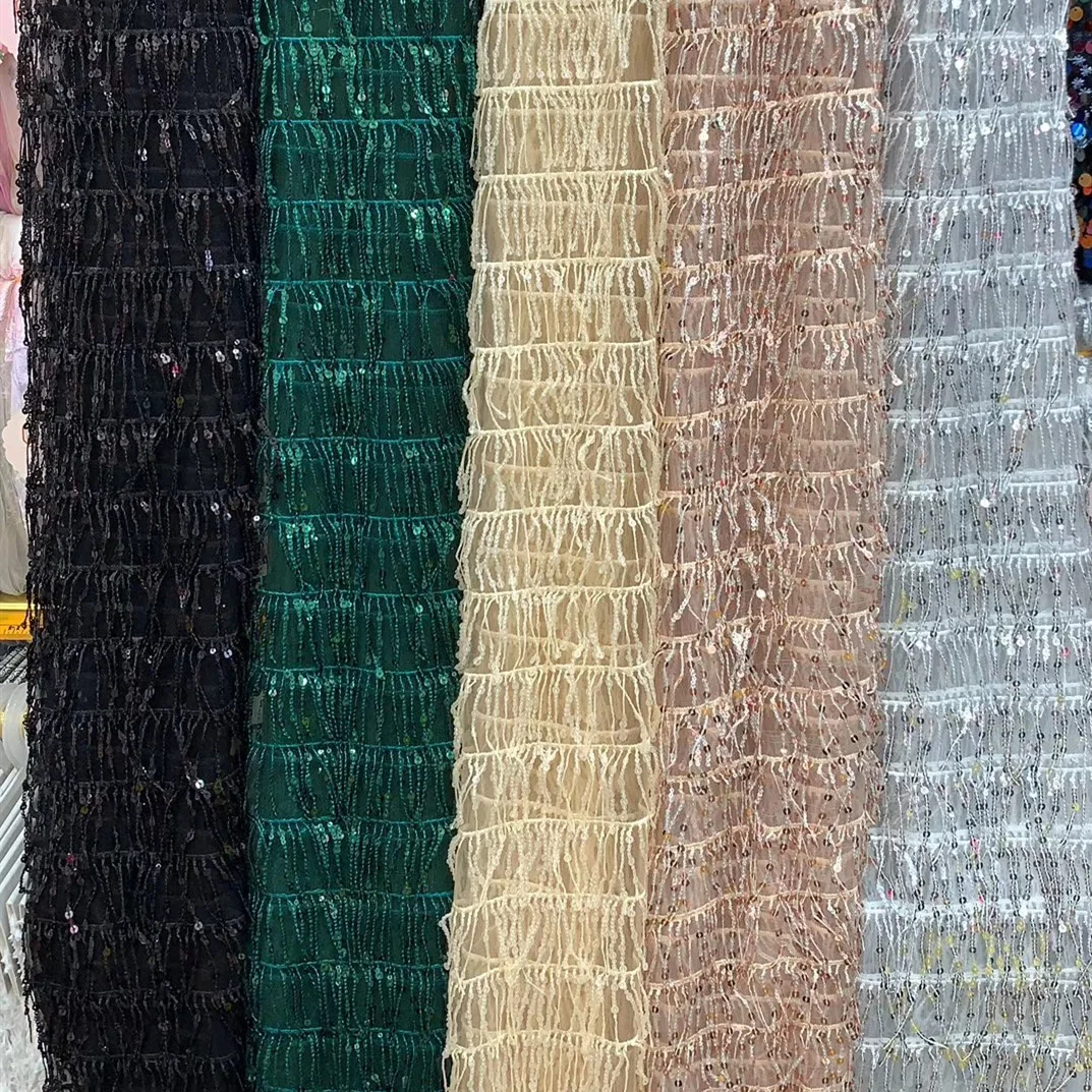 Точечная сетчатая ткань с блестками оптовая продажа наружная торговля тяжелая