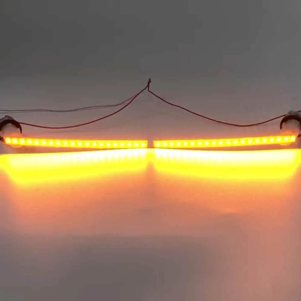 Автомобильный мигающий 2 шт. автомобильный динамический сигнал поворота для Toyota