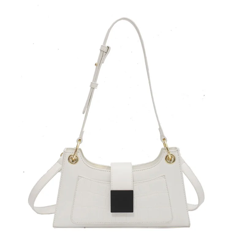 

High Sense of Western Style Bag Female Summer2021new Trendy Fashion Texture Portable Messenger All-match One-shoulder Armpit Bag