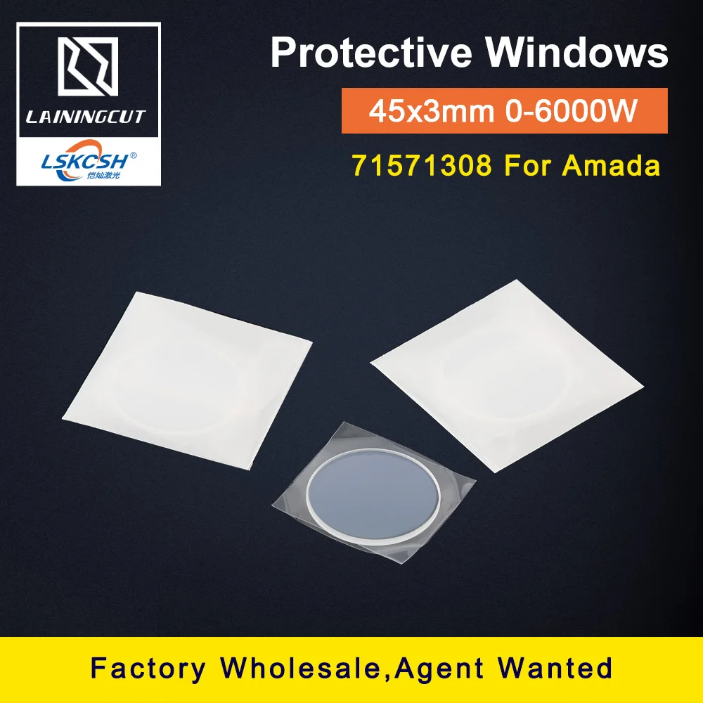 LSKCSH 50 шт./лот высокое качество волоконный лазер защитная крышка для окон слайды