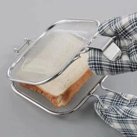stainless steel sandwich maker baking mold bread toaster breakfast machine bread cake tool