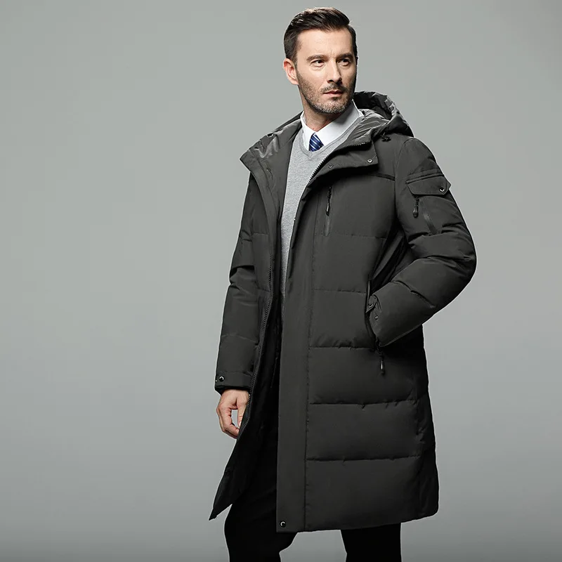 New 2020 Men Winter Jacket Coat Fashion Quality Cotton Padded Windproof Thick Warm Soft Brand Clothing Hooded Male Parkas
