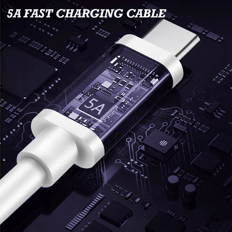 Быстрая зарядка 5А usb type-C кабель для Xiaomi 8 9 9T CC9 Pro MIX 2 2S 3 A3 lite Redmi 8 8A Note 7 8 Быстрая зарядка кабель зарядного устройства