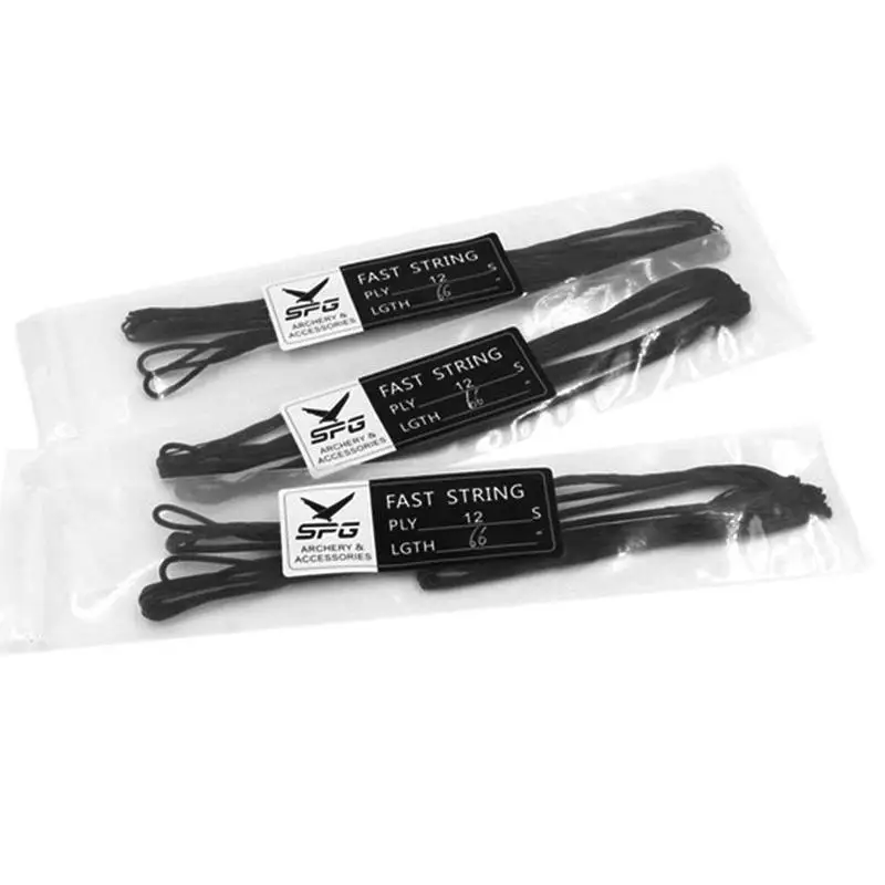 Пряди для стрельбы из лука 12 прядей традиционного рекурсивного аксессуары охоты