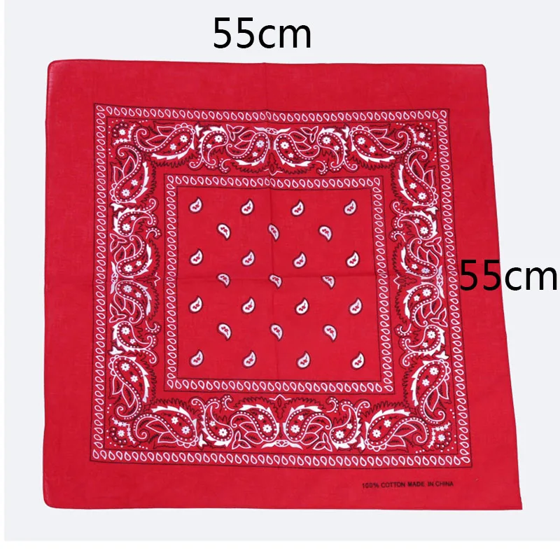 Шарф платок бандана для езды на велосипеде из хлопка головной убор маска лица