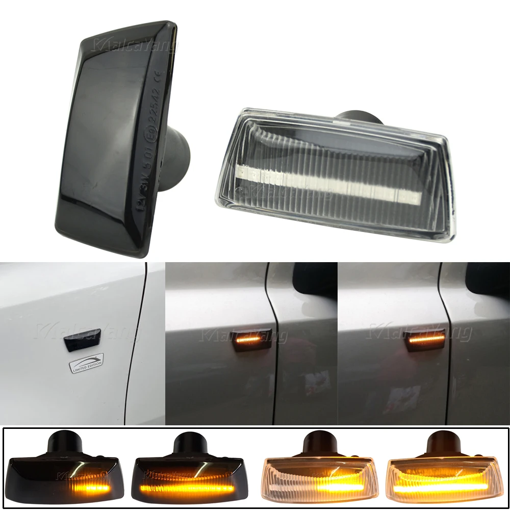 

Side Marker Light For Chevrolet Cruze LED Dynamic Turn Signal Lamp For Opel Astra H MK5 Insignia Meriva Zafira B Corsa D Adam
