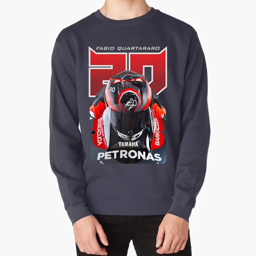 Футболка без названия fabio quartararo - Цвет: navy-sweatshirt