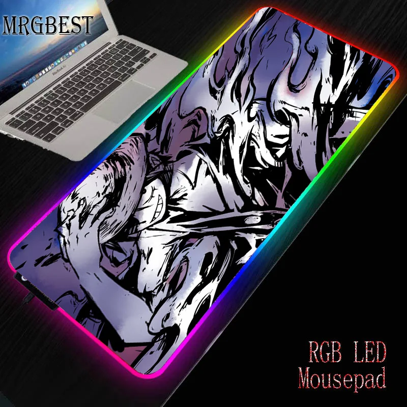 MRGBEST один piece Luffy RGB светодиодный Нескользящая удобная обувь на резиновой подошве