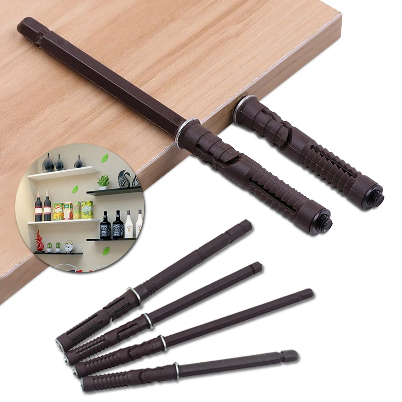 

Concealed Shelf Support Floating Shelf Brackets Wood Invisible Mounted Bracket DIY Adjustable Supports Hardware Shelves