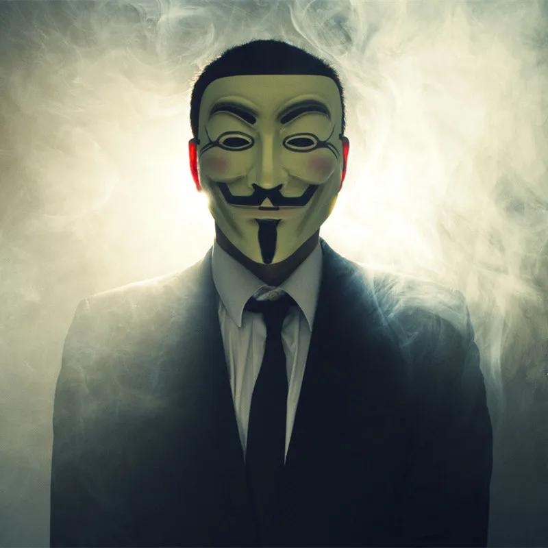 Маска для вечерние V значит вендетта 1 шт.|Маски вечеринки| |