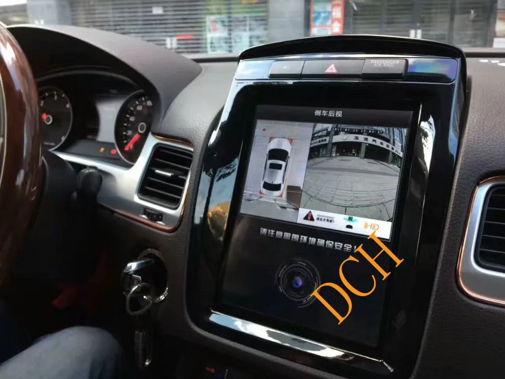 10 4 ''Tesla Style Android 9 0 автомобильный DVD GPS навигатор для Volkswagen touare g 2010 2017 PX6 CARPLAY