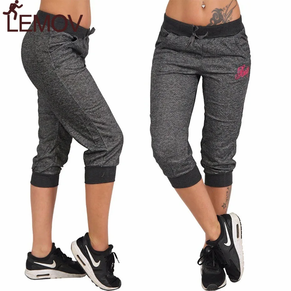 Женские брюки до середины голени ZOGAA Капри со средней талией и карманами S XXXL лето