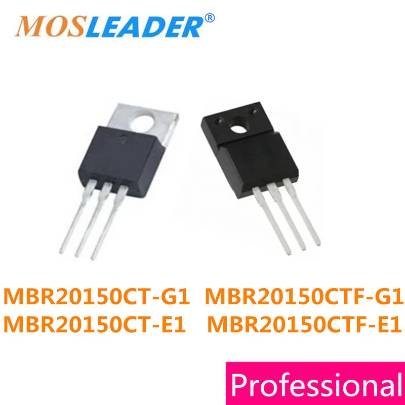 

Mosleader 50PCS MBR20150CT-G1 MBR20150CT-E1 TO220 MBR20150CTF-G1 MBR20150CTF-E1 TO220F MBR20150CTG1 MBR20150CTE1 MBR20150CTF