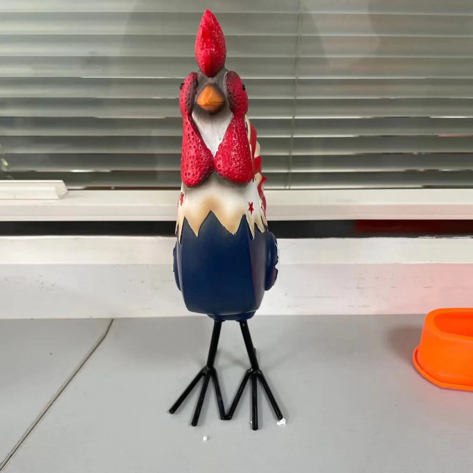 Полимерный декор петух крыльцо садовое украшение патриотический полимер