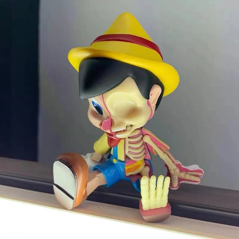 4D MASTER Authentic Artist Mighty Jaxx Small puppet original color version | Канцтовары для офиса и дома