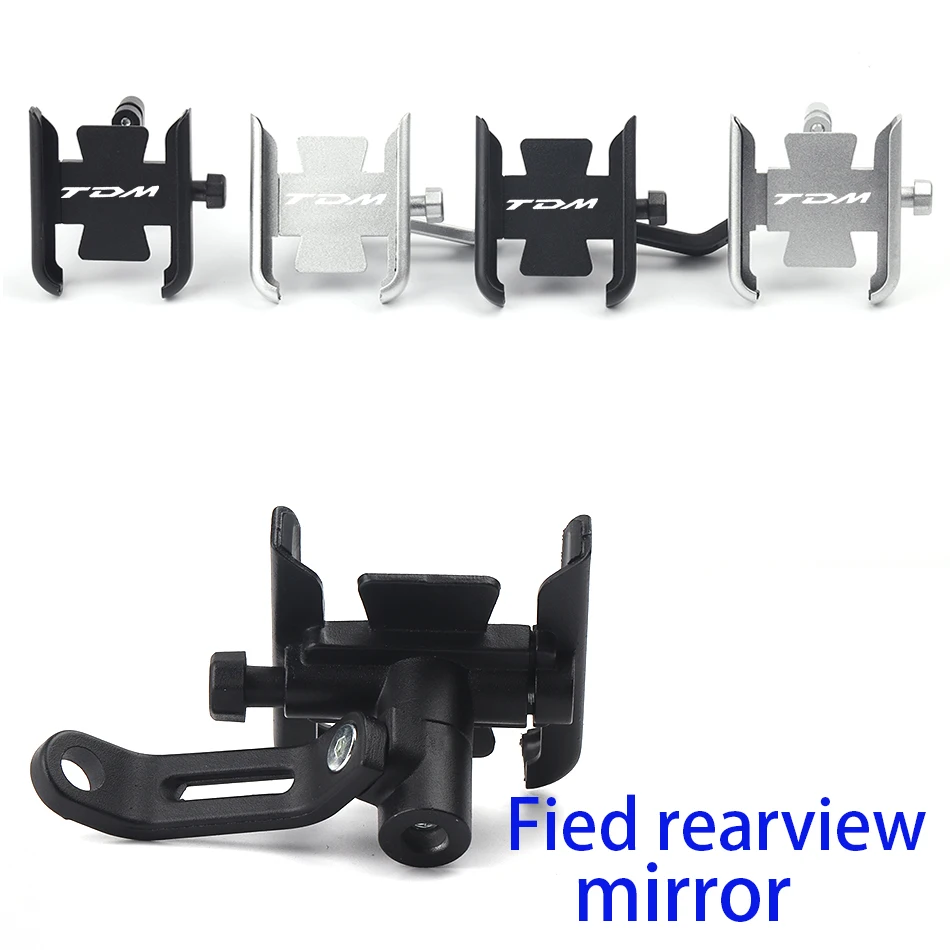 for yamaha tdm850 tdm900 tdm 850 900 hot deals motorcycle accessories handlebar mirror mobile phone gps stand bracket free global shipping