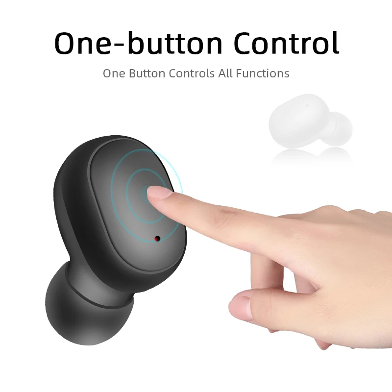 A6S TWS Wireless fone Bluetooth Earphones Mini Earbud noise cancelling With Mic earbuds Sports Gaming Headphone For Redmi Xiaomi |