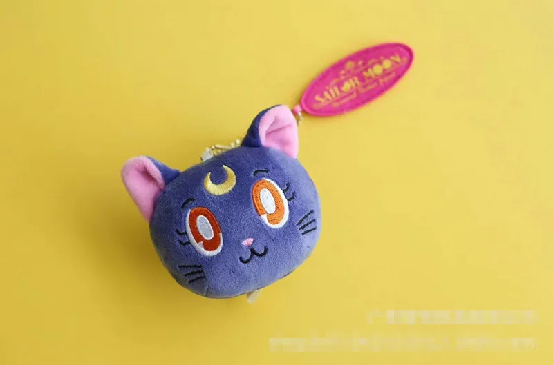 10 шт./лот японское аниме плюшевый милый кавайный котик брелок Шарм oyuncak Подвески