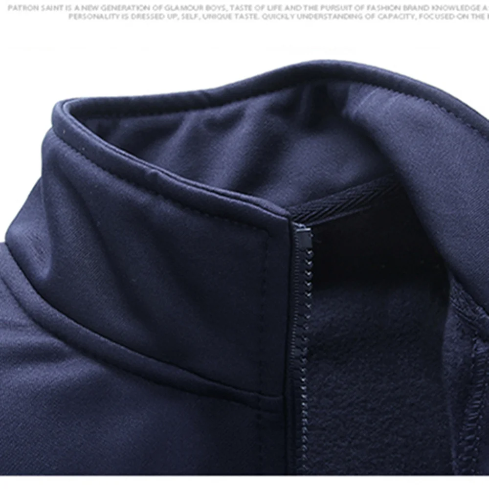 FGKKS/новые спортивные костюмы для мужчин Комплект из плотного флиса с капюшоном +