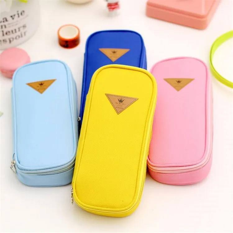 1 шт. цветные большие вместительные чехлы карандаши креативные корейские