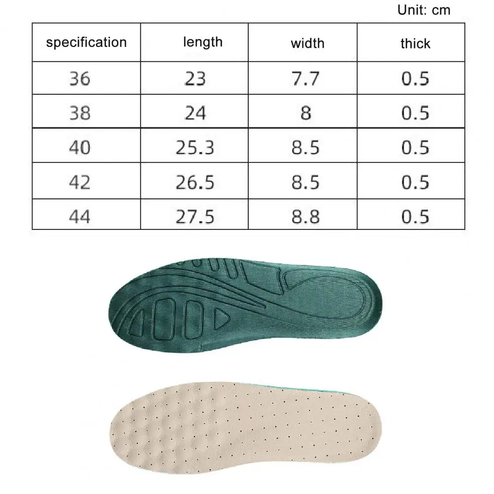 Стелька из искусственной кожи дышащая впитывающая пот 2 шт. | Спорт и развлечения