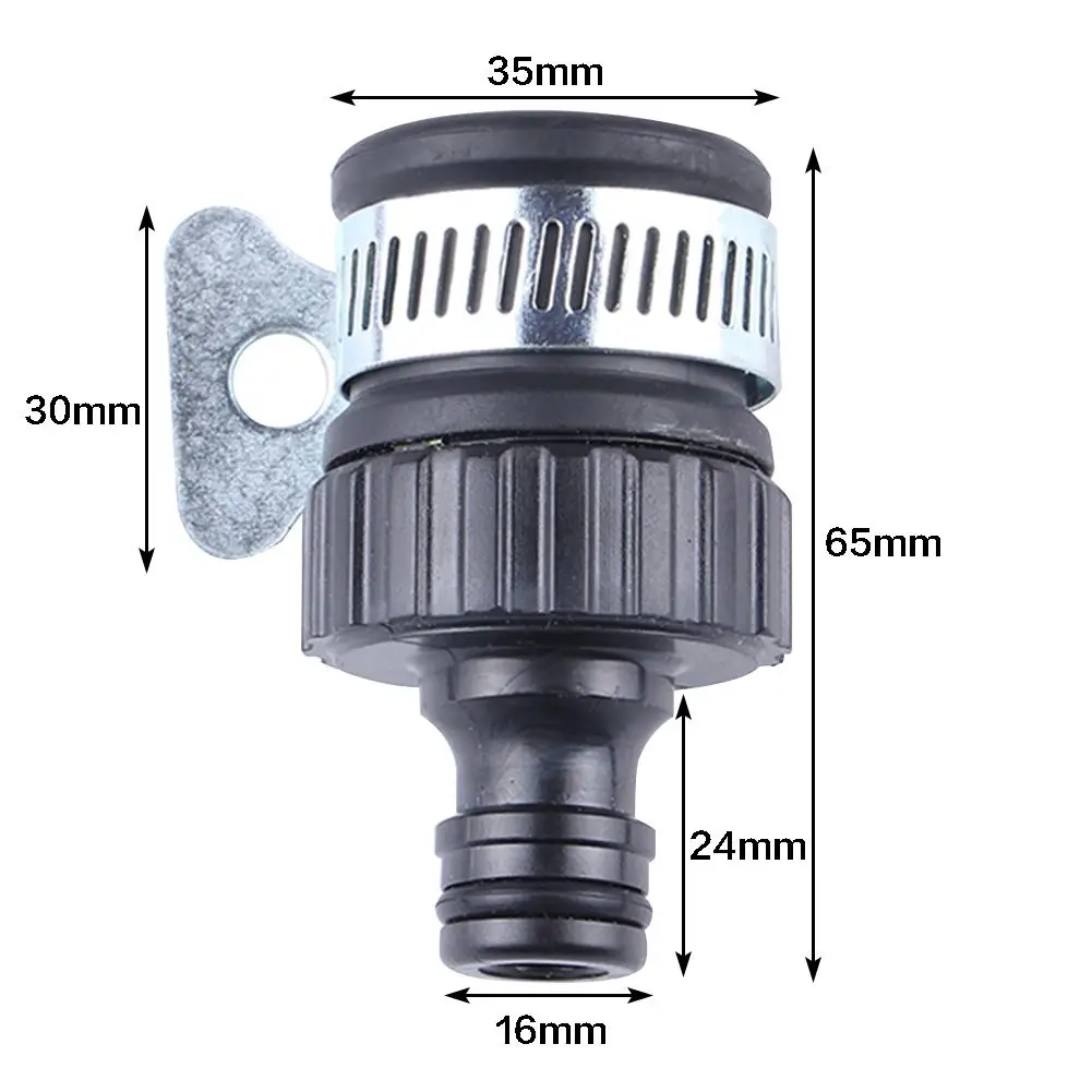 

Durable Universal Water Faucet Adapter Plastic Hose Fitting Quick Connect Fitting Tap For Car Washing Garden Irrigation