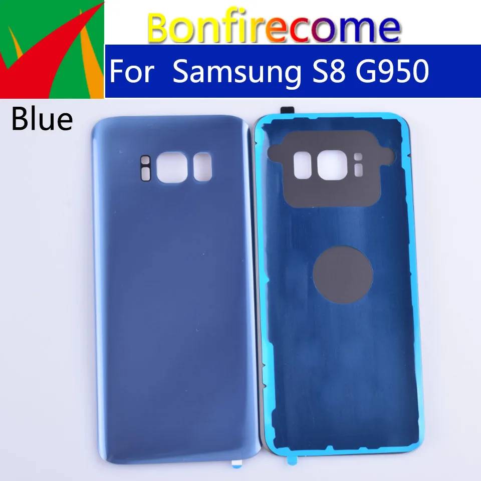 Задняя крышка аккумулятора для Samsung Galaxy S8, G950, G950F, G950U, G950W, 10 шт.