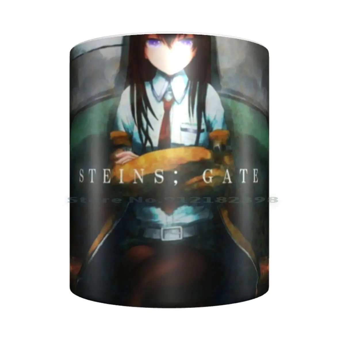 Steins Gate 0 | Makise Kurisu Керамические кружки кофейные чашки Кружка для молока и чая