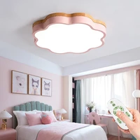 led ceiling lamp dimmable chandelier modern childrens room decoration light with remote control living room office kindergarten