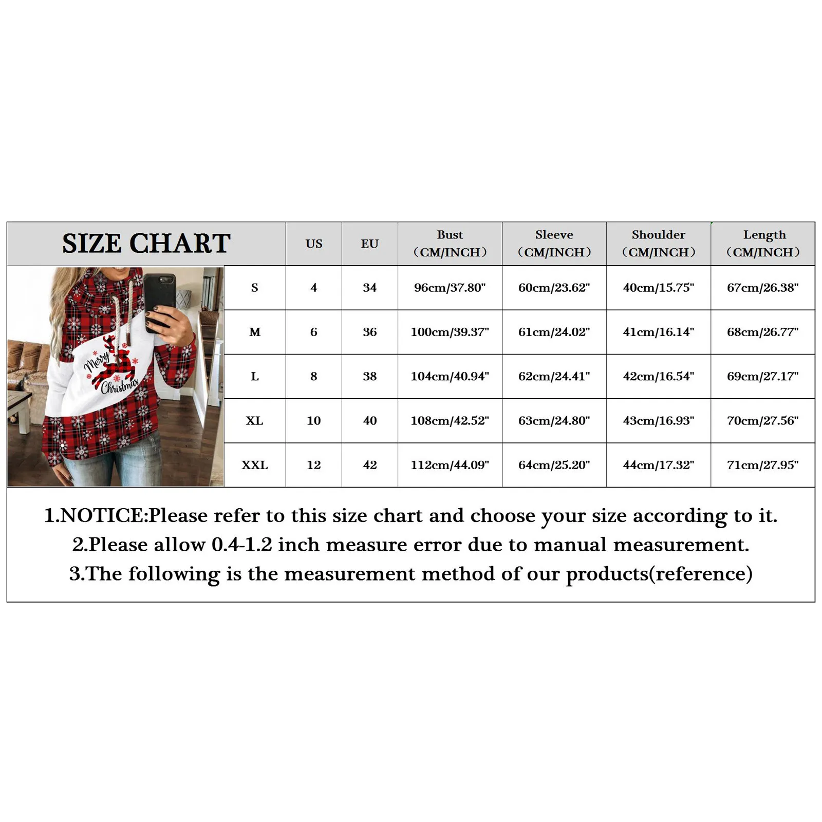 Women Lady Jumper Pullover Sweater Coat Christmas Winter Ladies Splice Tops Warm Brief Polyester Sweatshirts Clothing 2022