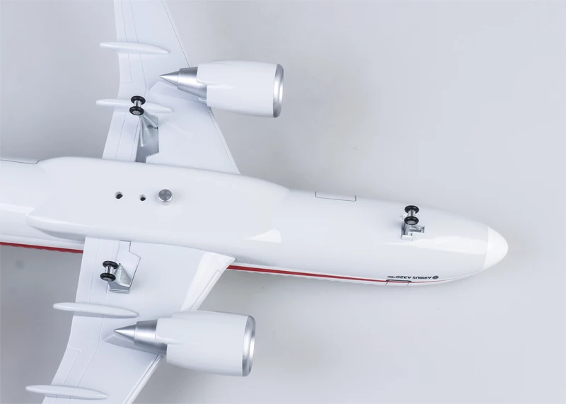 1/80 масштаб 47 см самолет Сычуань авиакомпания Airbus A320 neo модель светодиодный свет и колесо шасси литье под давлением модель самолёта из смолы игрушка