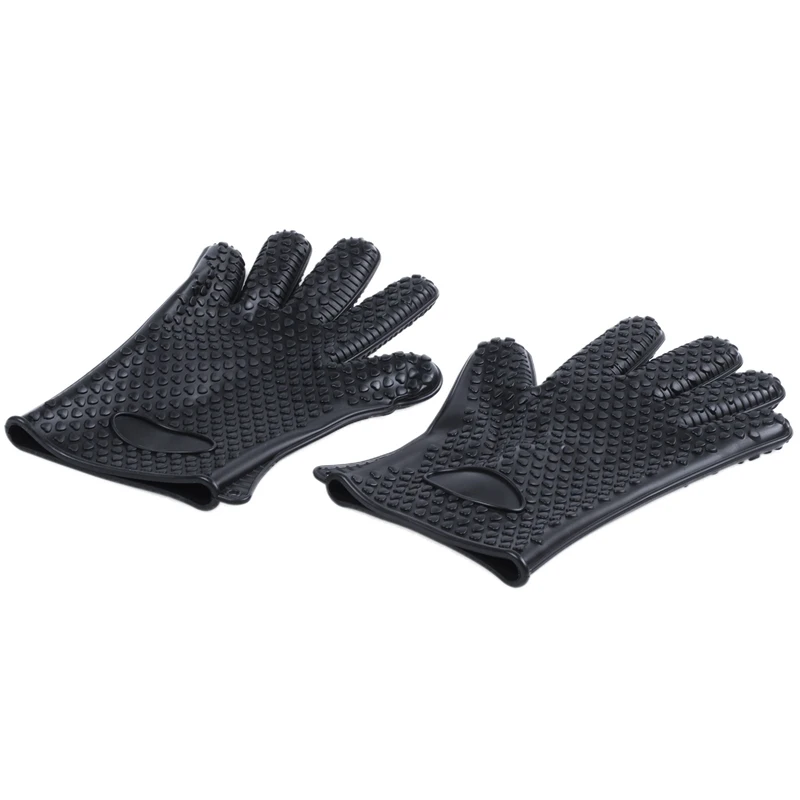 Промо-акция! Одна пара перчаток для кухонной печи термостойкие силиконовые